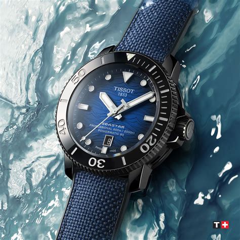 【決戰水下600米】Tissot Seastar 2000 天梭海星2000系列專業潛 .